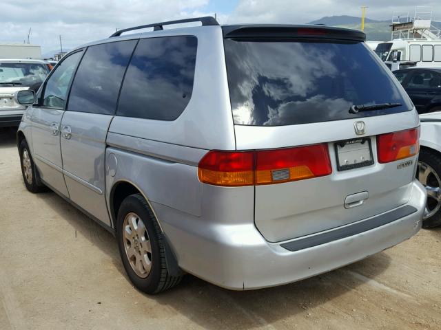 5FNRL18973B000042 - 2003 HONDA ODYSSEY EX SILVER photo 3