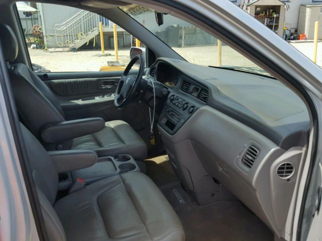 5FNRL18973B000042 - 2003 HONDA ODYSSEY EX SILVER photo 5