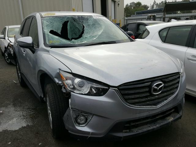 JM3KE2CY9G0918256 - 2016 MAZDA CX-5 TOURI SILVER photo 1