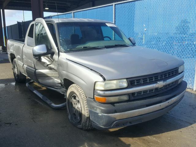 2GCEC19V0Y1160915 - 2000 CHEVROLET SILVERADO GRAY photo 1