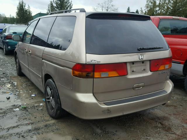 5FNRL18664B072695 - 2004 HONDA ODYSSEY EX WHITE photo 3