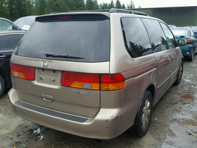 5FNRL18664B072695 - 2004 HONDA ODYSSEY EX WHITE photo 4