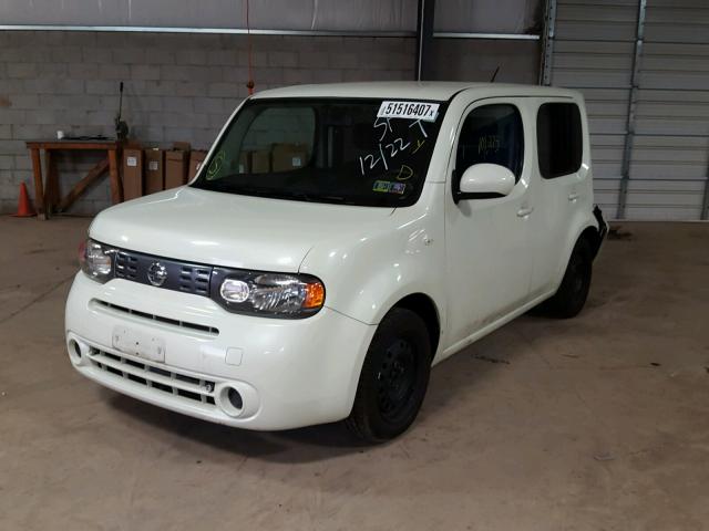 JN8AZ2KRXBT208605 - 2011 NISSAN CUBE BASE WHITE photo 2