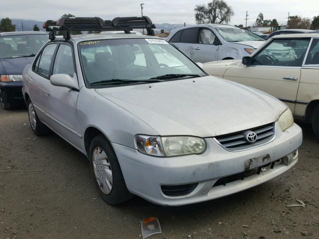 1NXBR12E91Z531152 - 2001 TOYOTA COROLLA CE SILVER photo 1