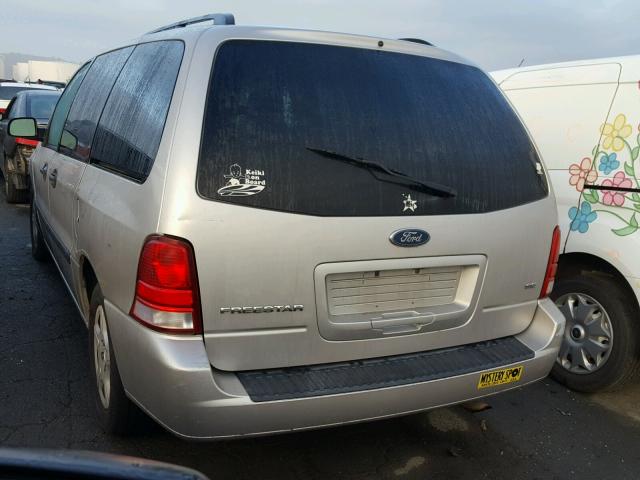 2FMZA51635BA69531 - 2005 FORD FREESTAR S SILVER photo 3