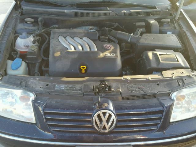 3VWRA69M64M011128 - 2004 VOLKSWAGEN JETTA GL BLUE photo 7