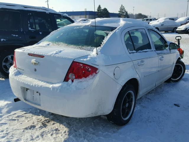 1G1AL58F787126370 - 2008 CHEVROLET COBALT LT WHITE photo 4