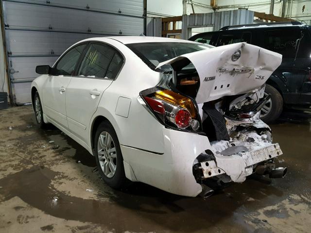 1N4AL2AP0CN439425 - 2012 NISSAN ALTIMA BAS WHITE photo 3