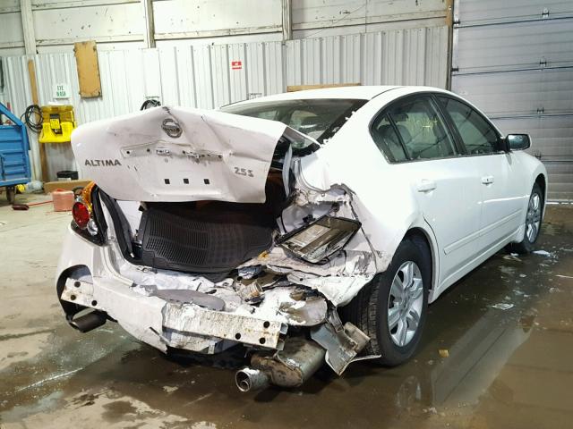 1N4AL2AP0CN439425 - 2012 NISSAN ALTIMA BAS WHITE photo 4