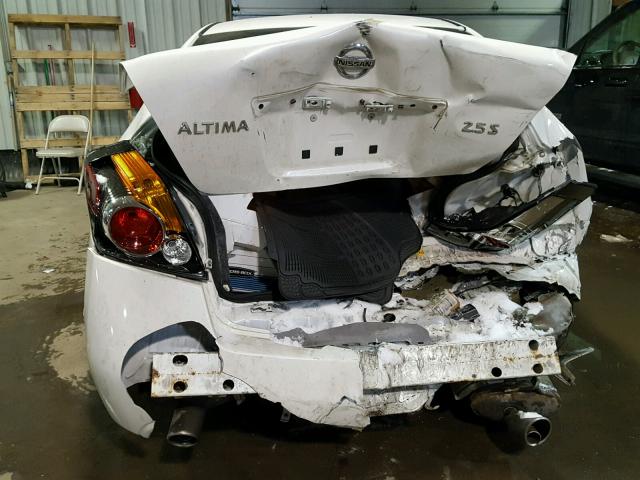 1N4AL2AP0CN439425 - 2012 NISSAN ALTIMA BAS WHITE photo 9