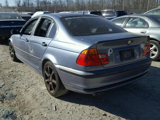 WBAAM5334XFR08970 - 1999 BMW 328I AUTOM BLUE photo 3