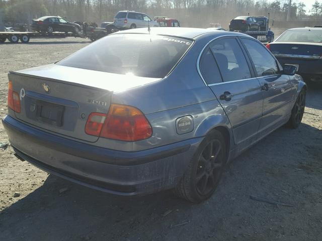 WBAAM5334XFR08970 - 1999 BMW 328I AUTOM BLUE photo 4