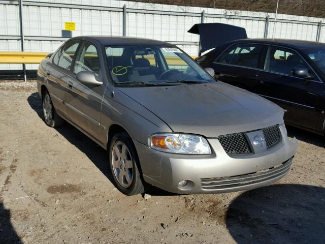 3N1CB51D56L592712 - 2006 NISSAN SENTRA 1.8 BEIGE photo 1