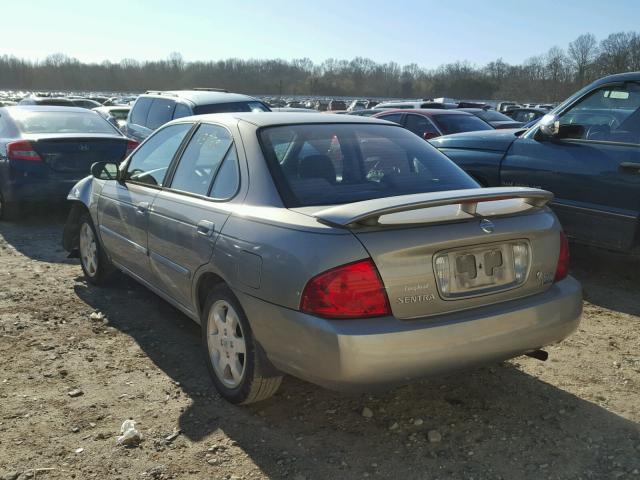 3N1CB51D56L592712 - 2006 NISSAN SENTRA 1.8 BEIGE photo 3