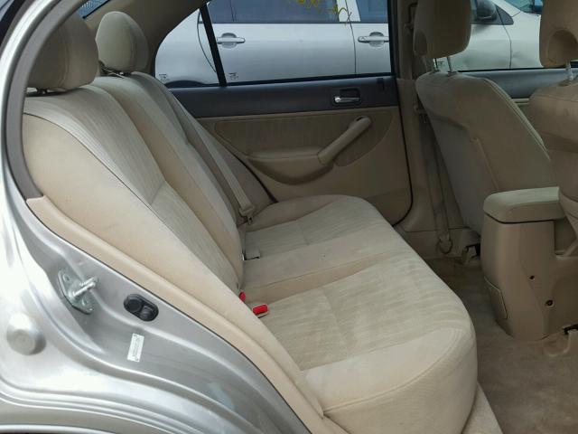 2HGES26813H569854 - 2003 HONDA CIVIC EX ოქროსფერი ფოტო 6