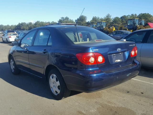 1NXBR32E56Z639870 - 2006 TOYOTA COROLLA CE BLUE photo 3