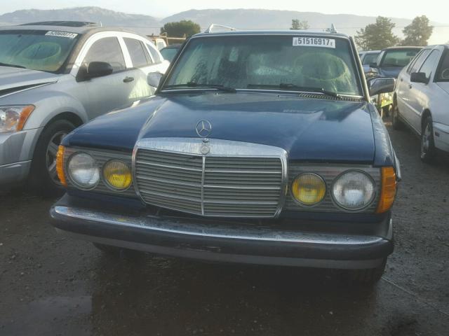 WDBAB93C8FF041747 - 1985 MERCEDES-BENZ 300 TDT BLUE photo 9