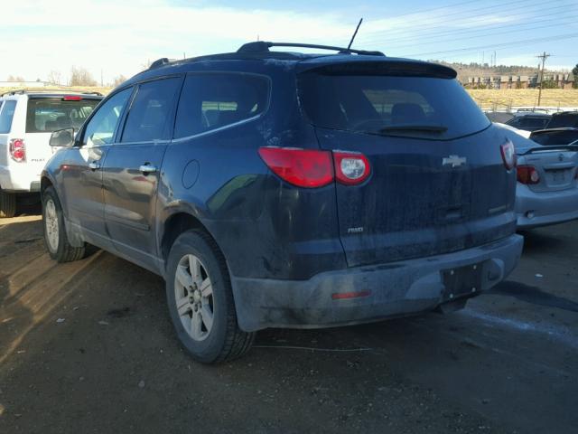 1GNLVFED5AJ213154 - 2010 CHEVROLET TRAVERSE L BLUE photo 3