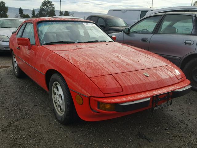 WP0AA0926JN451637 - 1988 PORSCHE 924 S RED photo 1