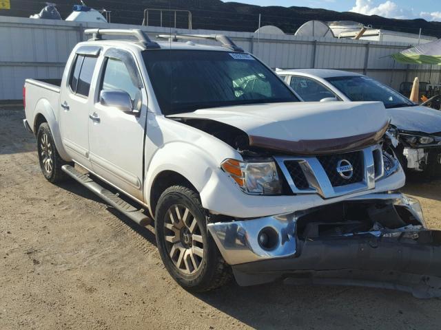 1N6AD07UX9C409116 - 2009 NISSAN FRONTIER C WHITE photo 1