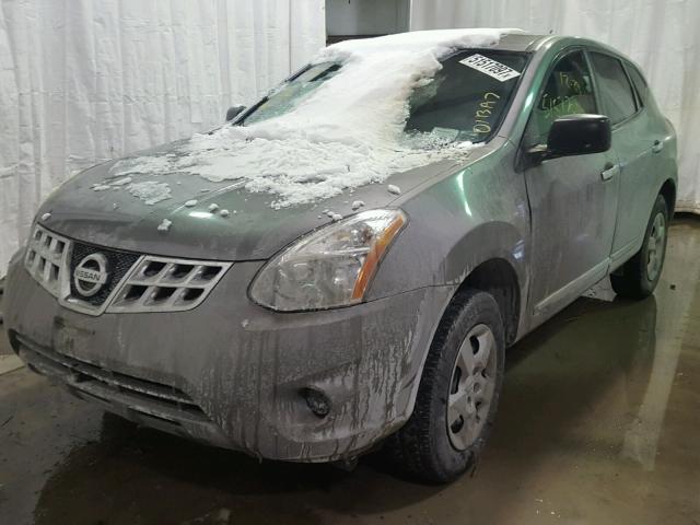 JN8AS5MV9BW674055 - 2011 NISSAN ROGUE S GRAY photo 2