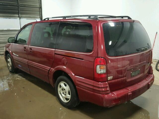 1GMDX03E1YD226763 - 2000 PONTIAC MONTANA MAROON photo 3