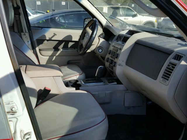 1FMCU49369KA89754 - 2009 FORD ESCAPE HYB RED photo 5