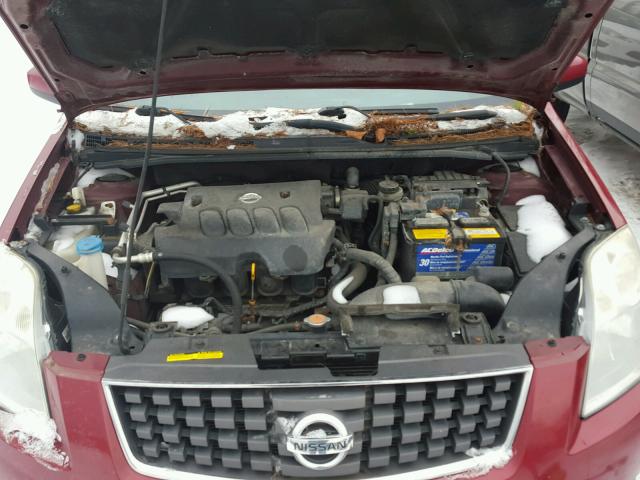 3N1AB61E47L603089 - 2007 NISSAN SENTRA 2.0 RED photo 7