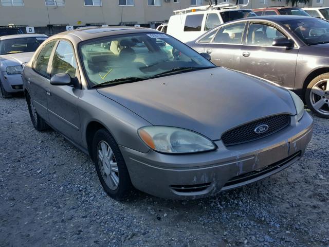 1FAFP56205A205479 - 2005 FORD TAURUS SEL BROWN photo 1