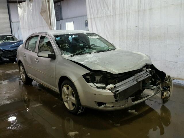 1G1AL55F977191983 - 2007 CHEVROLET COBALT LT SILVER photo 1