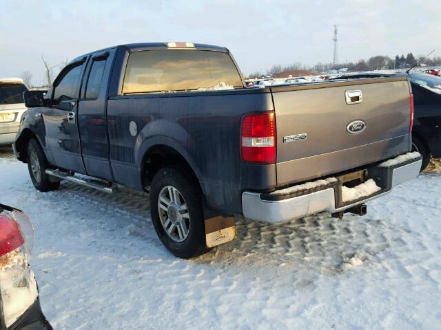 1FTPX14524NC38401 - 2004 FORD F150 BLUE photo 3