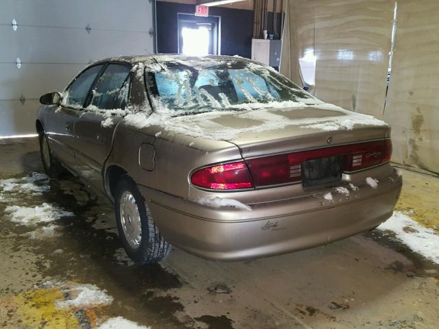 2G4WY55J711208900 - 2001 BUICK CENTURY LI GOLD photo 3