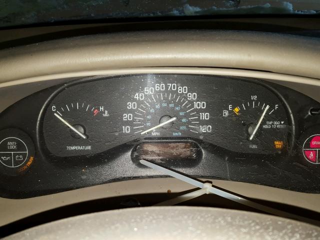 2G4WY55J711208900 - 2001 BUICK CENTURY LI GOLD photo 8