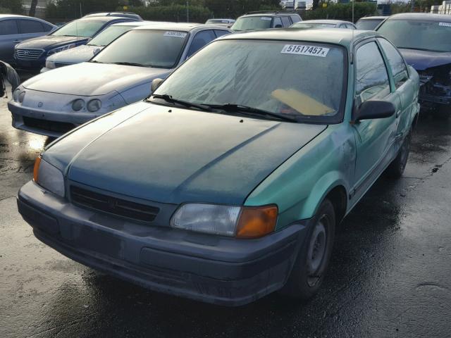 JT2AC52L2V0207392 - 1997 TOYOTA TERCEL CE GREEN photo 2