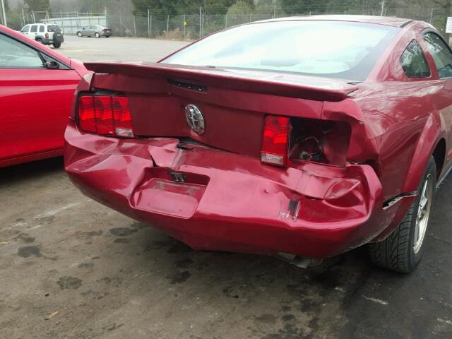 1ZVFT80N375301433 - 2007 FORD MUSTANG RED photo 10