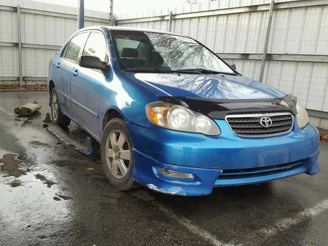 2T1BR30E07C848195 - 2007 TOYOTA COROLLA CE BLUE photo 1