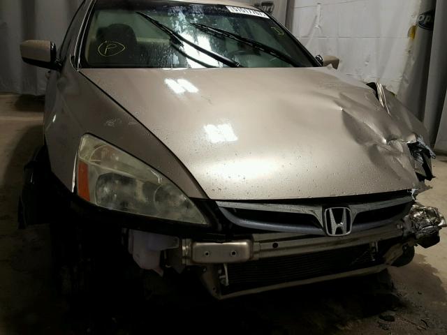 3HGCM56466G709028 - 2006 HONDA ACCORD LX GOLD photo 9