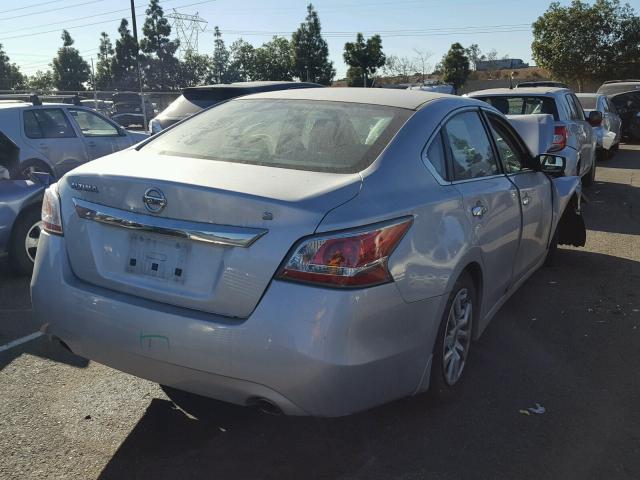 1N4AL3AP6FC211838 - 2015 NISSAN ALTIMA 2.5 SILVER photo 4