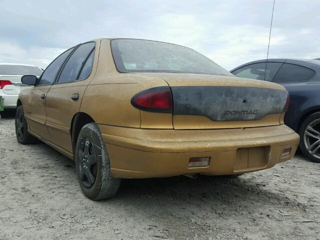 1G2JB52T3T7534953 - 1996 PONTIAC SUNFIRE SE GOLD photo 3