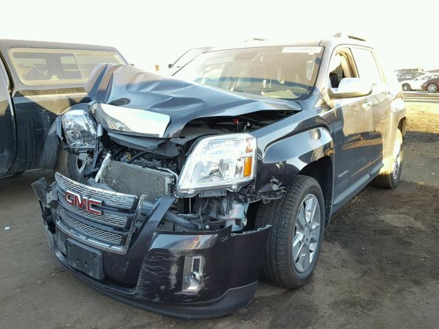 2GKFLXE36F6161096 - 2015 GMC TERRAIN SL GRAY photo 2