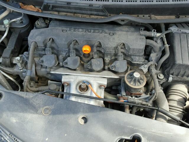 2HGFA16879H312157 - 2009 HONDA CIVIC EX ნაცრისფერი ფოტო 7