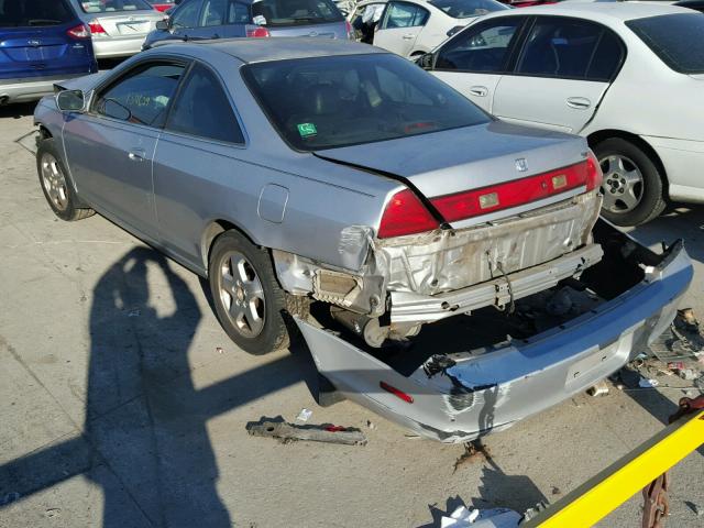 1HGCG2257YA010741 - 2000 HONDA ACCORD EX SILVER photo 3