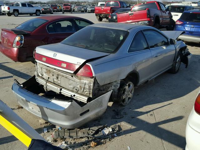 1HGCG2257YA010741 - 2000 HONDA ACCORD EX SILVER photo 4