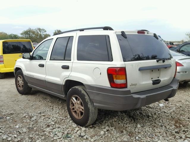 1J4GX48S24C406433 - 2004 JEEP GRAND CHER WHITE photo 4