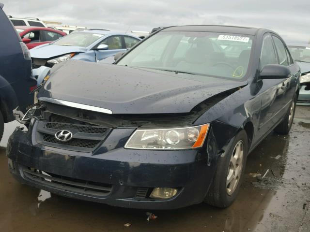 5NPEU46F46H016761 - 2006 HYUNDAI SONATA GLS GRAY photo 2