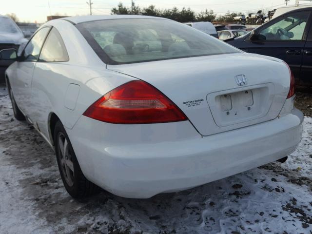 1HGCM72653A025911 - 2003 HONDA ACCORD EX WHITE photo 3