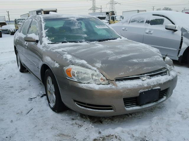 2G1WT58K669148424 - 2006 CHEVROLET IMPALA LT BROWN photo 1