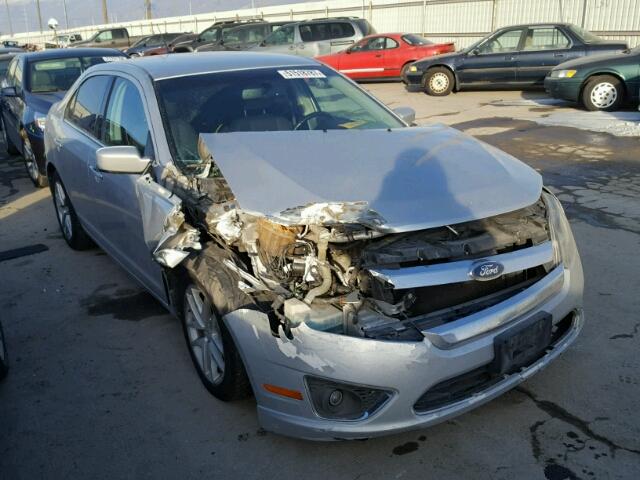 3FAHP0CG7BR335675 - 2011 FORD FUSION SEL SILVER photo 1