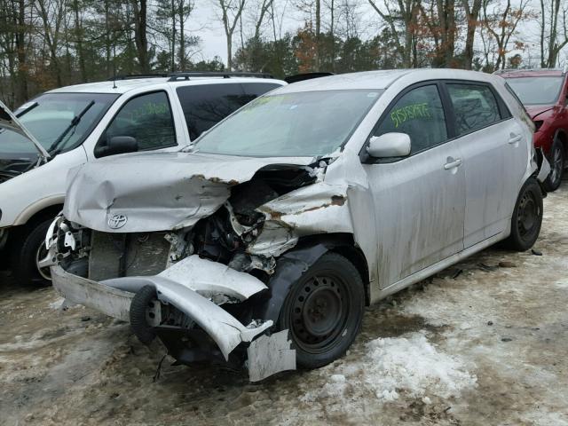 2T1KU40E49C146775 - 2009 TOYOTA COROLLA MA SILVER photo 2