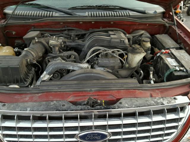 1FMZU73K64ZA55809 - 2004 FORD EXPL LT RED photo 7